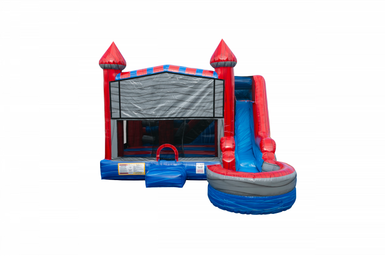 Castle Tower Combo - Dry(Bounce House/Slide)