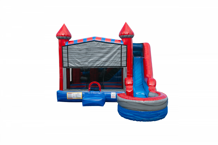 Castle Tower - Wet (Bounce House/Slide)