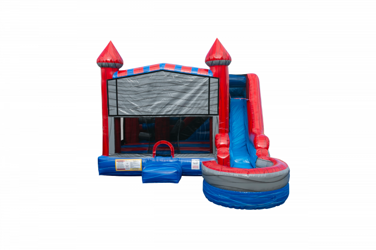 Castle Tower - Wet (Bounce House/Slide)